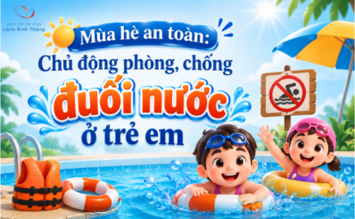 (HCDC) Mùa hè an toàn: Chủ động phòng, chống đuối nước ở trẻ em